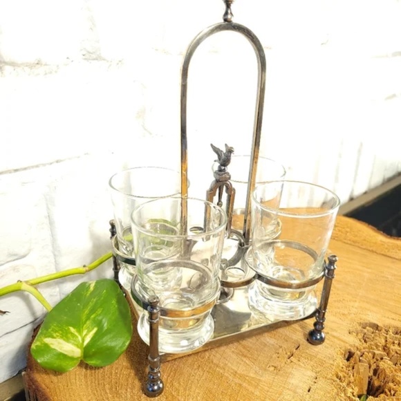 Reed and Barton Vintage Silverplated Cocktail serving set - Picture 4 of 12